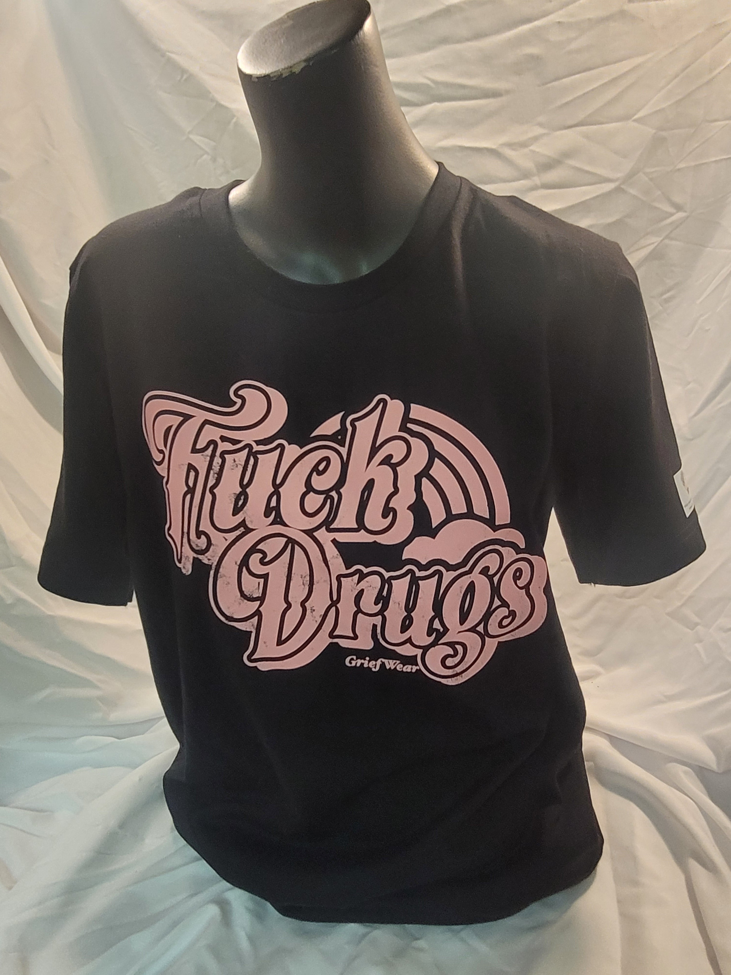 B*y様 Fuck Poverty Tシャツ ダークグレー Fuck Drugs